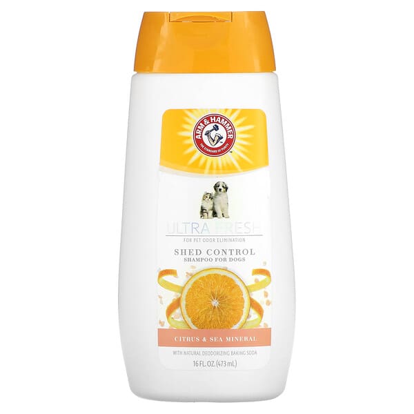 Arm & Hammer, Shed Control, Shampoo For Dogs, Citrus & Sea Mineral, 16
