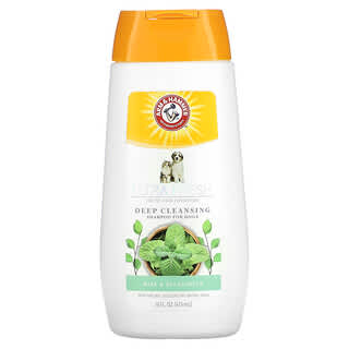 Arm & Hammer, Ultra Fresh, Deep Cleansing Shampoo, For Dogs, Mint & Eucalyptus, 16 fl oz (473 ml)