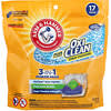 Plus OxiClean 3-IN-1 Power Paks Laundry Detergent, Fresh Scent, 17 Paks