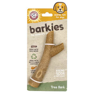 Arm & Hammer, Barkies for Moderate Chewers, стоматологическая игрушка для собак, кора дерева, курица, 1 игрушка