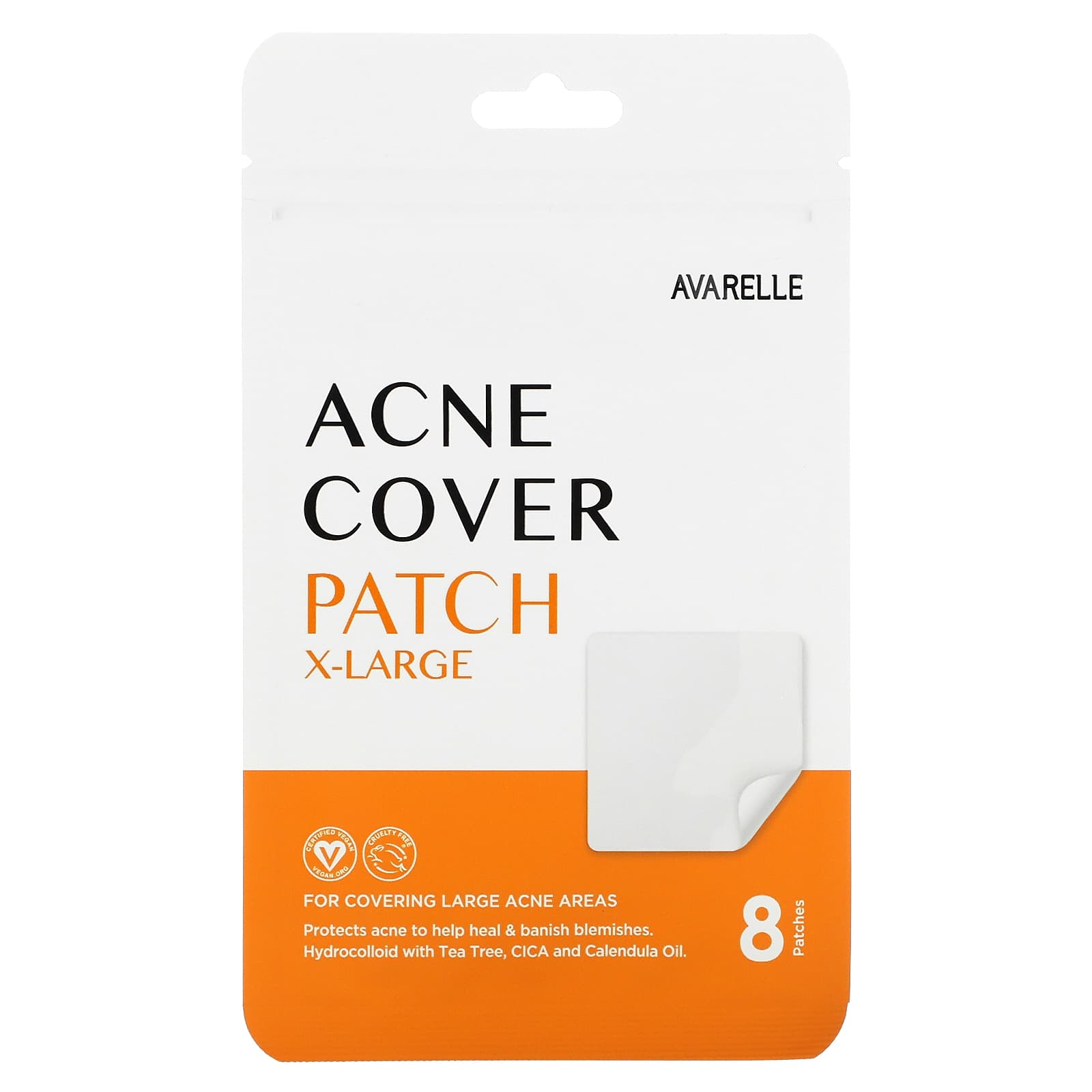 Avarelle, Acne Cover Patch, X-Large, 8 Patches Image 2