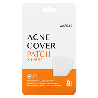 Avarelle, Parche XL para cubrir el acné, 8 parches grandes