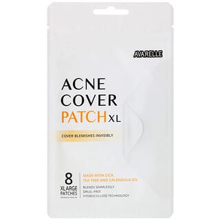 Avarelle, Parche XL para cubrir el acné, 8 parches grandes