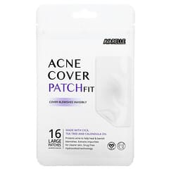 Avarelle, Acne Cover Patch Fit, 16 große Patches