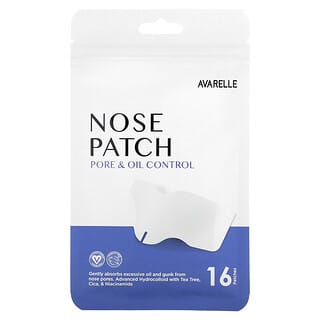 Avarelle, Parche nasal, Control de poros y grasa`` 16 parches