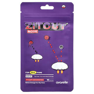 Avarelle, ZitOut® Nose, 16 Patches