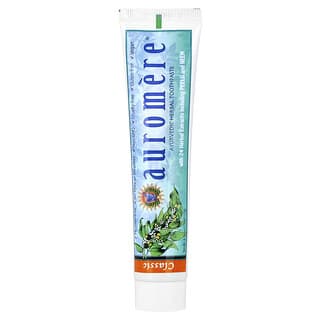 Auromere, Dentifrice ayurvédique à base de plantes, Classique, 117 g