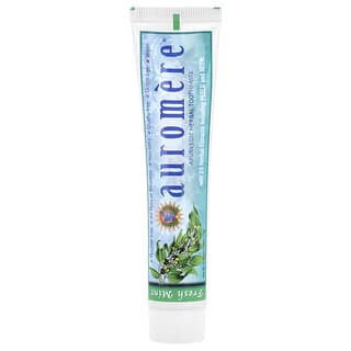 Auromere, Ayurvedic Herbal Toothpaste, Fresh Mint, 4.16 oz (117 g)