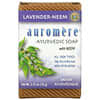 Auromere, Ayurvedic Bar Soap with Neem, Lavender-Neem, 2.75 oz (78 g)