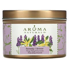 Aroma Naturals, Soja-VegePur, Reisekerze, Gelassenheit, Ylang Ylang & Lavendel, 2,8 oz. (79,38 g)