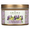 Aroma Naturals (أروما ناتشورالز), Soy VegePure، شمعة بحجم مناسب للسفر، للهدوء، برائحة اليلانج واللافندر، 2.8 أونصتين (79.38 جم)