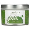 Aroma Naturals, נר סויה VegePure בפחית לטיולים, חיוניות, מנטה ואקליפטוס, 79.38 גרם (2.8 אונקיות)