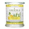Aroma Naturals, Soy VegePure, vela de aceite esencial de soja 100% natural, Ambiente, naranja y hierba limón, 8.8 oz (260 g)