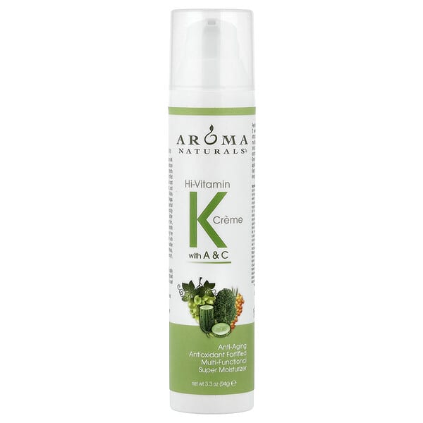 Aroma Naturals, 어메이징 K, A & C 비타민 크렘, 3.3 온스 (94 그램)