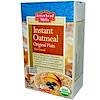 Instant Oatmeal, Hot Cereal, Original Plain, 10 Packets, 1 oz (28 g) Each