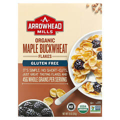 Arrowhead Mills, Organic Maple Buckwheat Flakes, Gluten Free, 10 oz (283 g)