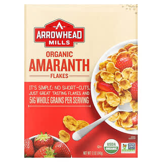 Arrowhead Mills, Flocos de Amaranto Orgânico,  12 oz (340 g)