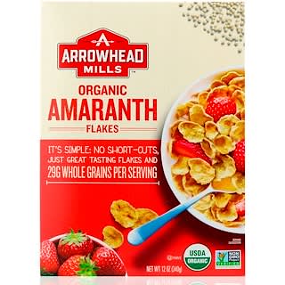 Arrowhead Mills, Hojuelas de amaranto orgánico, 340 g (12 oz)