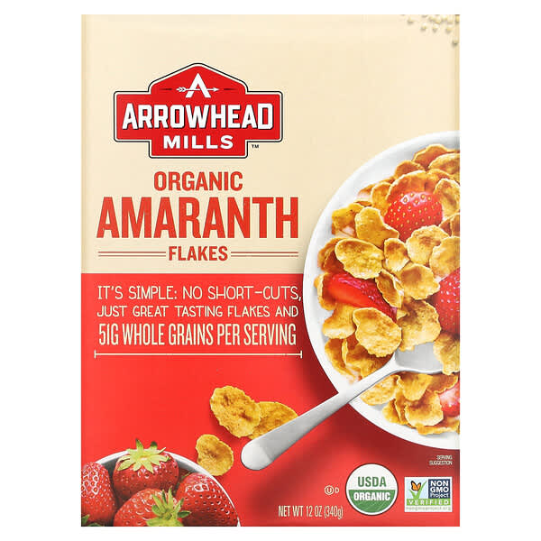 Arrowhead Mills, Bio-Amaranth-Flocken, 340 g (12 oz.)