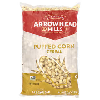 Arrowhead Mills, Cereal de maíz inflado, 170 g (6 oz)