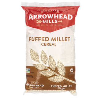 Arrowhead Mills, Puffed Millet Müsli, gepufftes Hirsemüsli, 170 g (6 oz.)