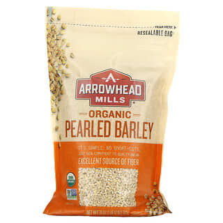 Arrowhead Mills, Cebada perlada orgánica, 793 g (1 lb)