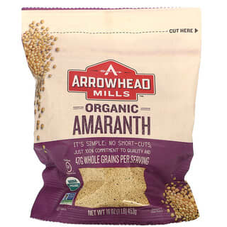 Arrowhead Mills, Orgânico, Amaranto, 453 g (16 oz)
