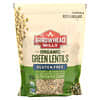 Organic Green Lentils, 16 oz  (453 g)