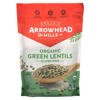 Arrowhead Mills, 有機綠扁豆，16 盎司（453 克）