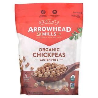 Arrowhead Mills, Garbanzos orgánicos, 453 g (16 oz)