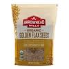 アローヘッドミルズ, Organic Golden Flax Seeds, 14 oz (396 g)