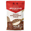 Arrowhead Mills, 유기농 통밀가루, 스톤 그라운드, 623g(22oz)