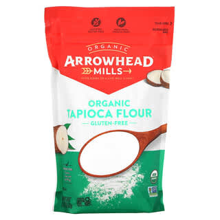 Arrowhead Mills, Farinha de Tapioca Orgânica, 510 g (18 oz)