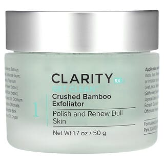 ClarityRx, Get Clean, Exfoliant en bambou concassé, 50 g