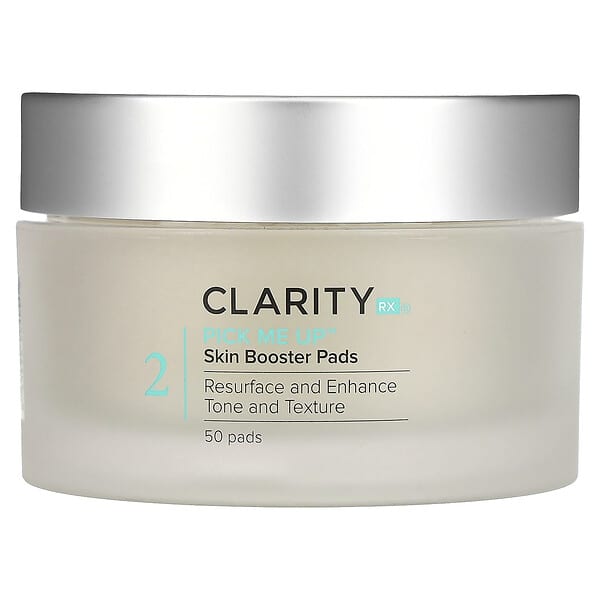 ClarityRx, Pick Me Up, 스킨 부스터 패드, 50매