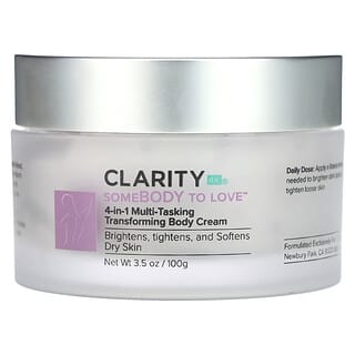 ClarityRx, Somebody To Love, Crema corporal transformadora multitarea 4 en 1, 100 g (3,5 oz)