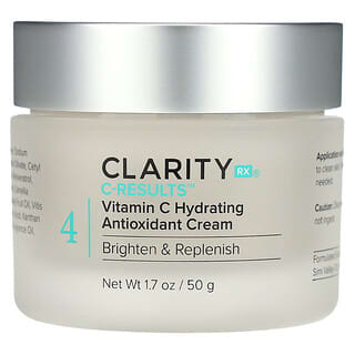 ClarityRx, C-Results, Vitamin C Hydrating Antioxidant Cream, 1.7 oz (50 g)