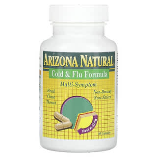 Arizona Natural, Cold & Flu Formula , 60 Capsules