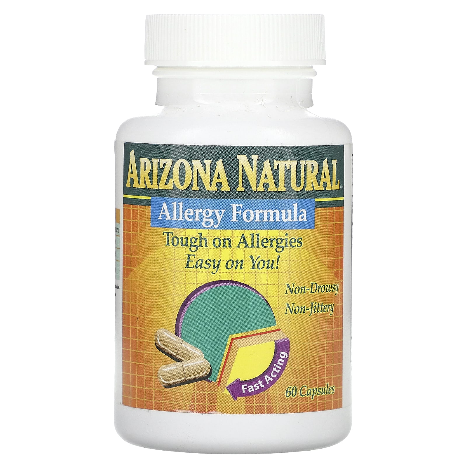 Arizona Natural, Allergy Formula, 60 Capsules