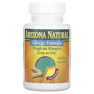 Arizona Natural, Allergy Formula, 60 Capsules