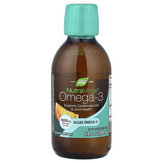 Nature's Way, NutraVege®, Omega-3, Arándano rojo y naranja, 200 ml (6,8 oz. líq.)