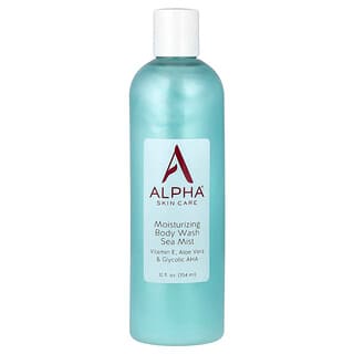 Alpha Skin Care, Moisturizing Body Wash Sea Mist, For All Skin Types, 12 fl oz (354 ml)