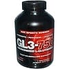 GL3-750, микронизированный L-глутамин, 750 мг, 500 капсул
