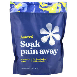 Asutra, Soak Pain Away, магниевые хлопья, 907 г