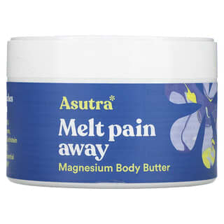 Asutra, Melt A웨이 통증, 마그네슘 바디 버터, 7oz 200g