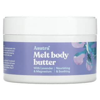 Asutra, Melted Body Butter, With Lavender & Magnesium, 7 oz (200 ml)