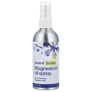 Asutra, Magnesium Oil Spray, For Kids, 4 fl oz (118 ml)