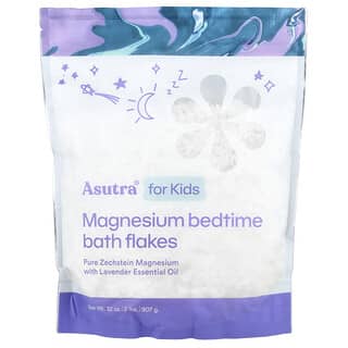 Asutra para niños, Copos de magnesio para el baño antes de acostarse, 907 g (32 oz)