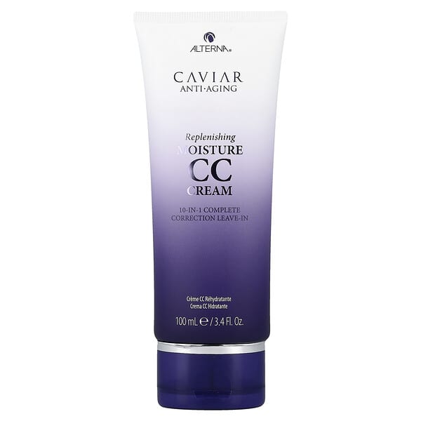 Alterna, 캐비아 안티에이징, 리플레니싱 모이스처 CC 크림, 100ml(3.4fl oz)