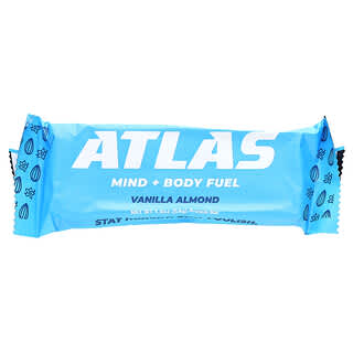 Atlas Bar, Protein Bar, Vanilla Almond, 1.9 oz (54 g)